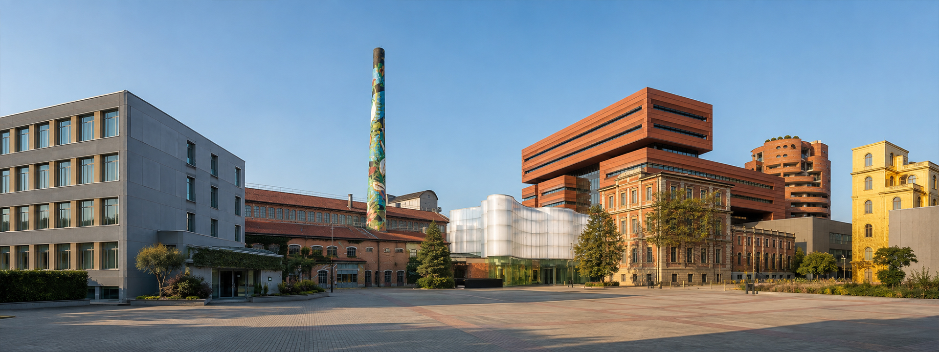 The dual industrial <br>soul of Milan The dual industrial <br>soul of Milan