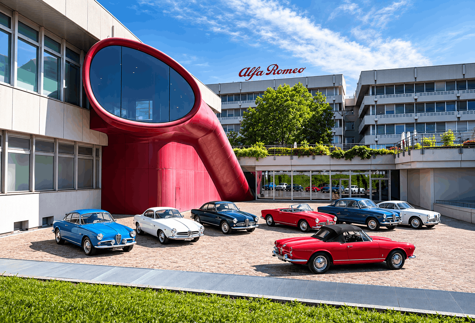 Arese, Milan </br> Alfa Romeo Museum Arese, Milan </br> Alfa Romeo Museum