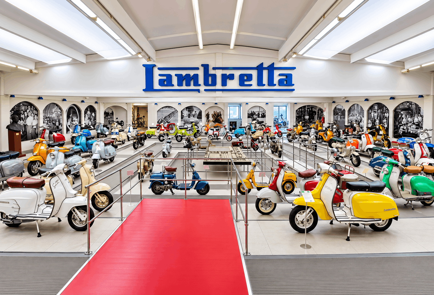 Rodano, Milan </br> Scooters & Lambretta Museum Rodano, Milan </br> Scooters & Lambretta Museum