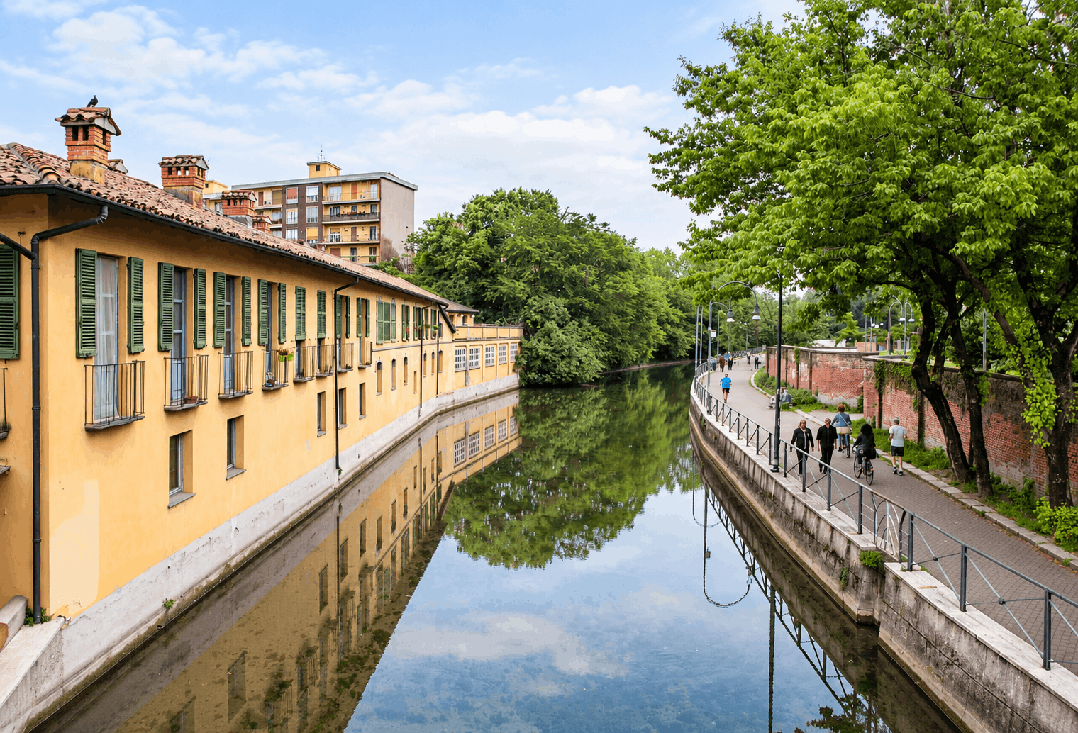 HISTORIC WATERWAYS </br> Naviglio della Martesana HISTORIC WATERWAYS </br> Naviglio della Martesana