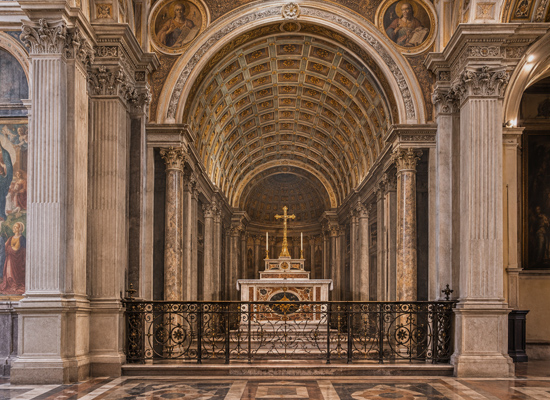 Il finto coro di San Satiro (Bramante) Il finto coro di San Satiro (Bramante)