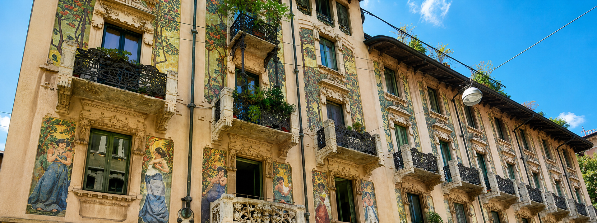 "Quadrilatero del silenzio" <br>Milan's silent district "Quadrilatero del silenzio" <br>Milan's silent district