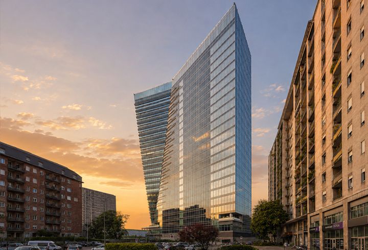 Gioia 22 "La Scheggia" <br> Il nuovo benchmark dell'architettura sostenibile a Porta Nuova Gioia 22 "La Scheggia" <br> Il nuovo benchmark dell'architettura sostenibile a Porta Nuova