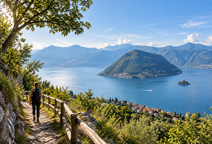 Nature, hiking & wine traditions <br> Lake Iseo Nature, hiking & wine traditions <br> Lake Iseo