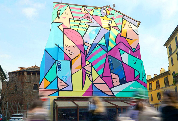 Il dialogo tra graffiti e storia urbana Il dialogo tra graffiti e storia urbana