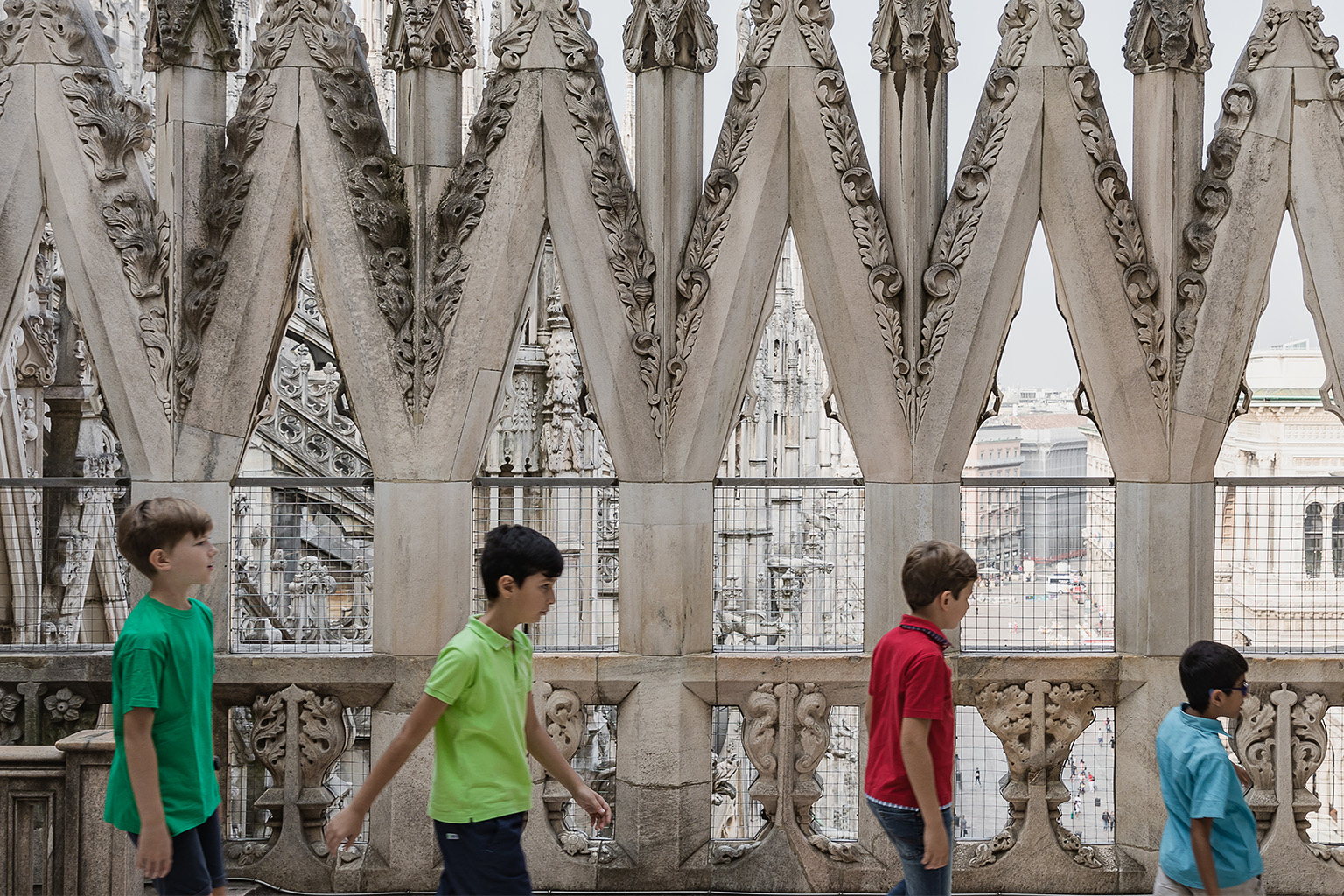 Visite speciali sulle Terrazze del Duomo con i Servizi Educativi ©Veneranda Fabbrica del Duomo di Milano Visite speciali sulle Terrazze del Duomo con i Servizi Educativi ©Veneranda Fabbrica del Duomo di Milano